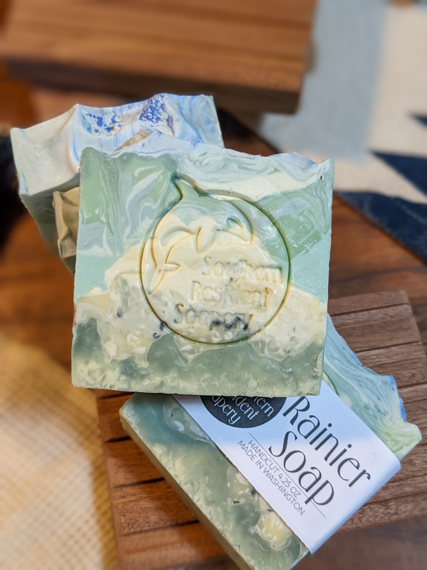 Cascade Range Bars | Shea Butter & Hemp Oil | Rainier or St. Helens Soap