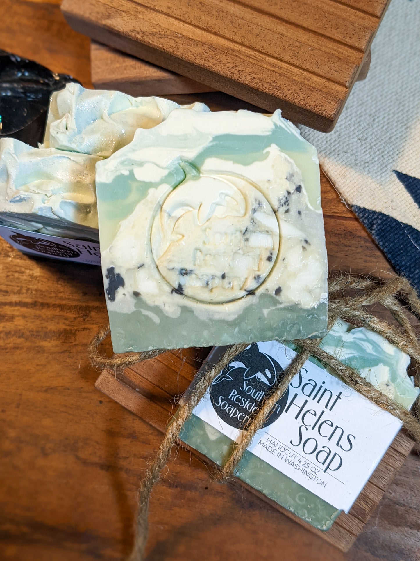 Cascade Range Bars | Shea Butter & Hemp Oil | Rainier or St. Helens Soap