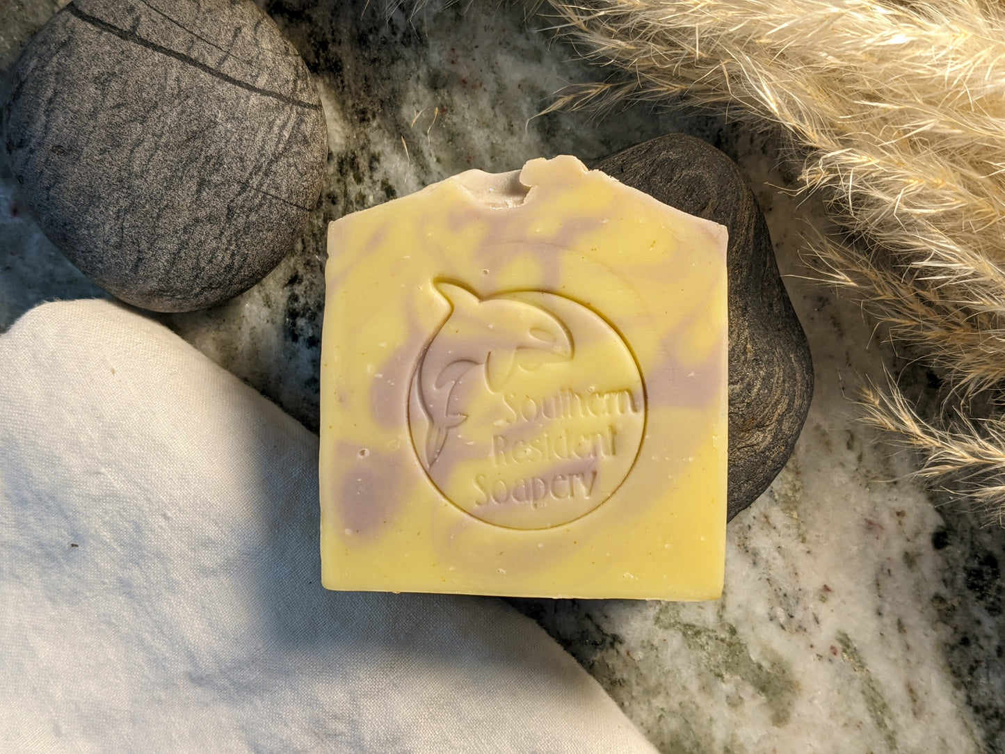 Lavender Oat Bar Soap | Moisturizing Hemp & Shea Butter | Gently Exfoliating Oat Powder