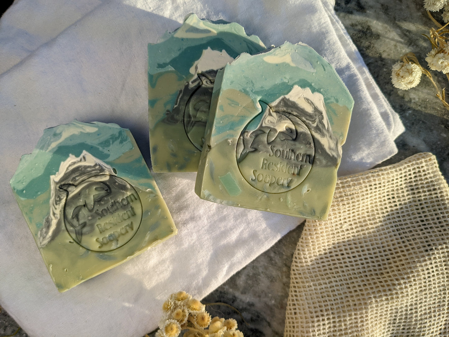 Cascade Range Bars | Shea Butter & Hemp Oil | Rainier or St. Helens Soap