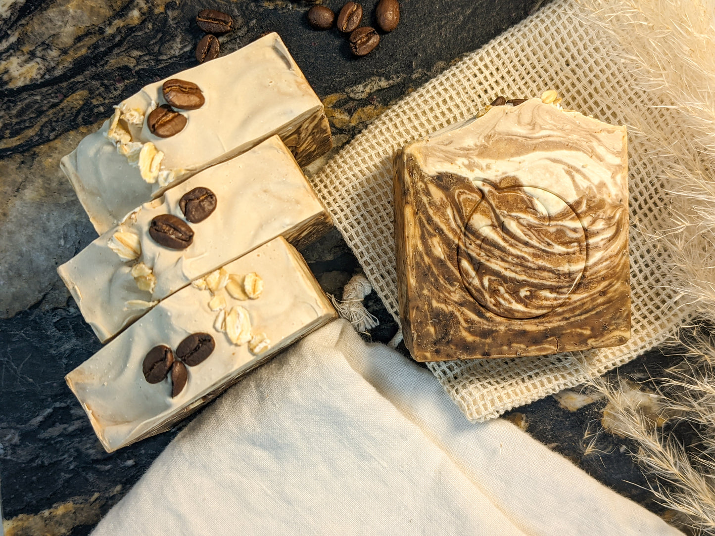 Coffee Capital Bar Soap | Moisturizing Hemp & Shea Butter | Oatmilk Latte Scent